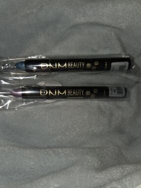BLK DNM Beauty Eyeshadow Sticks - Blue & Purple NWOT